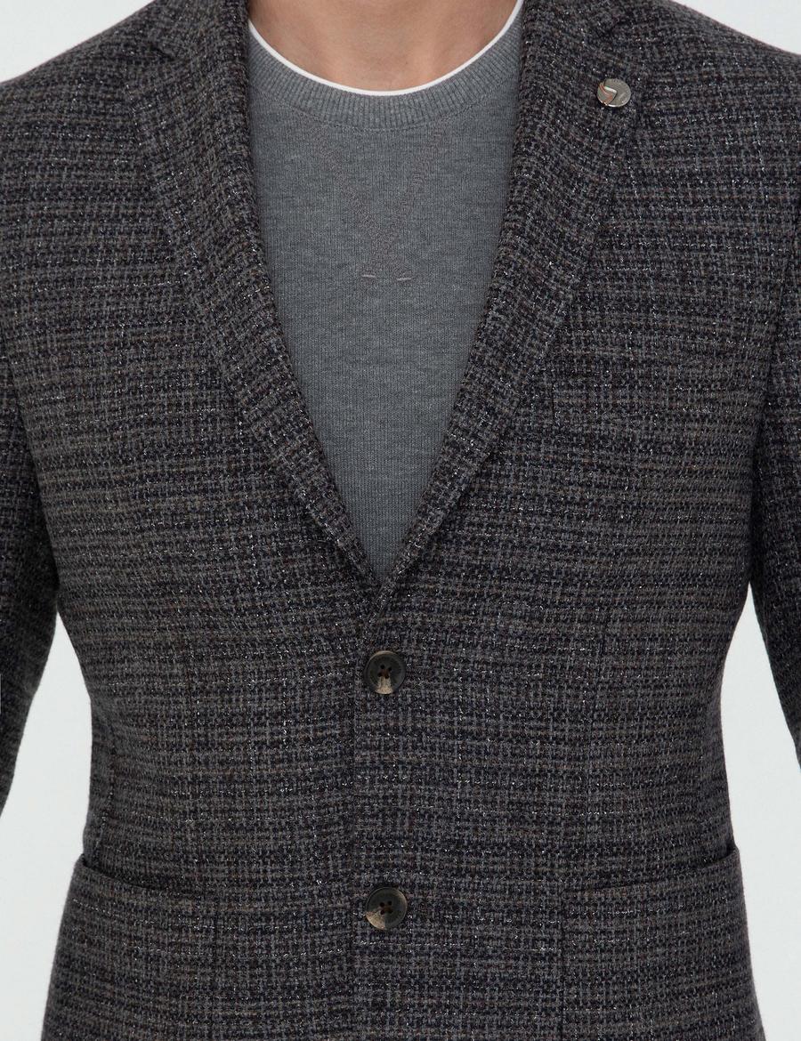 Antrasit Ex. Slim Fit Ceket