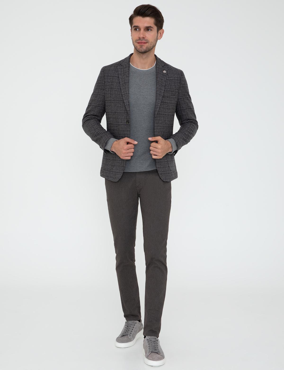 Antrasit Ex. Slim Fit Ceket - 50227222038