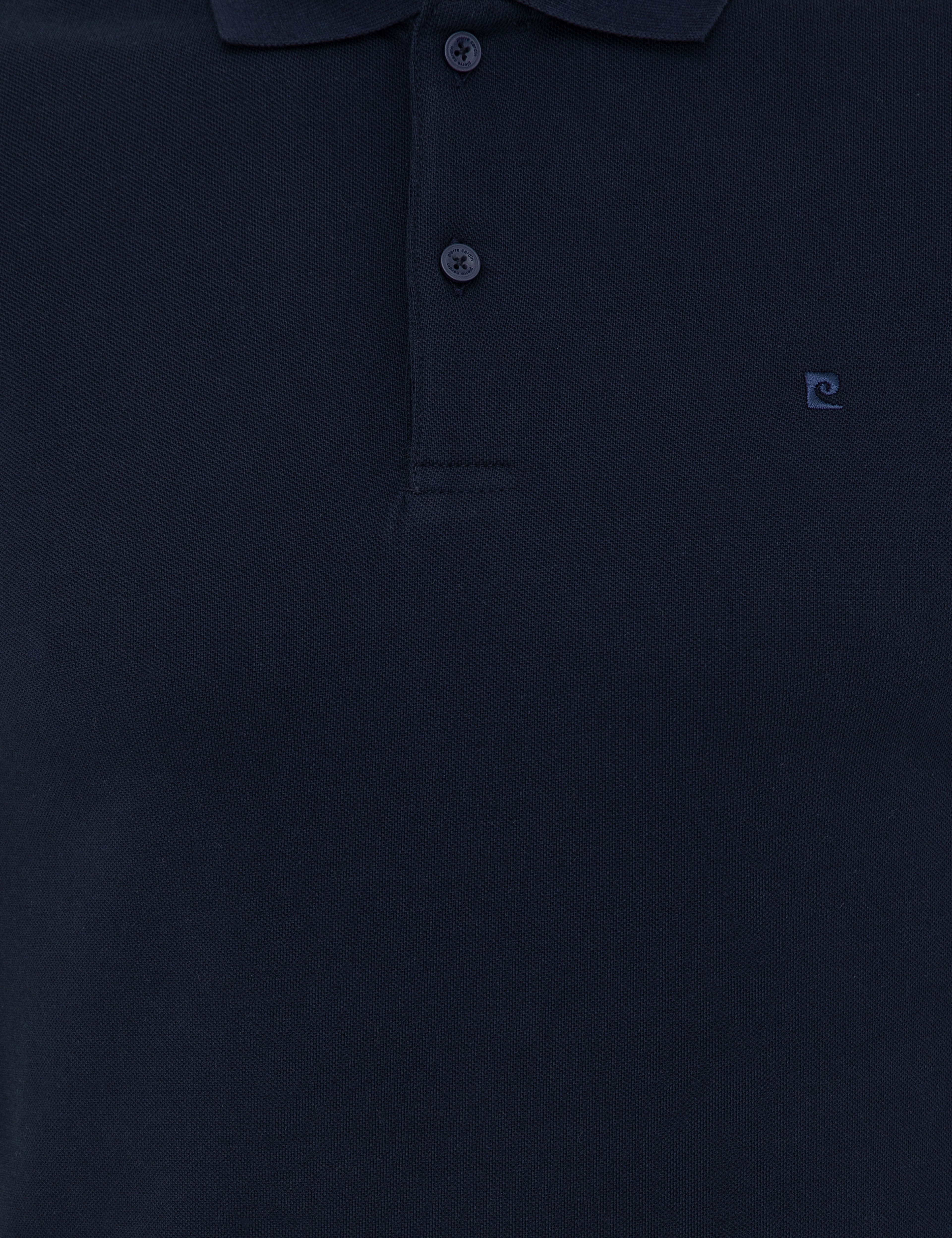 Lacivert Slim Fit Basic Sweatshirt