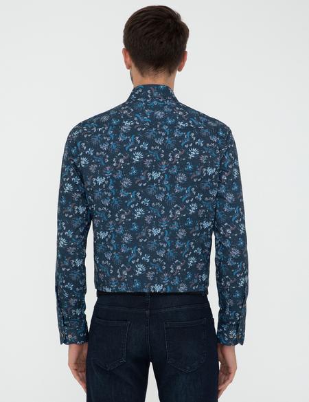İndigo Regular Fit Uzun Kollu Gömlek - 50238788001