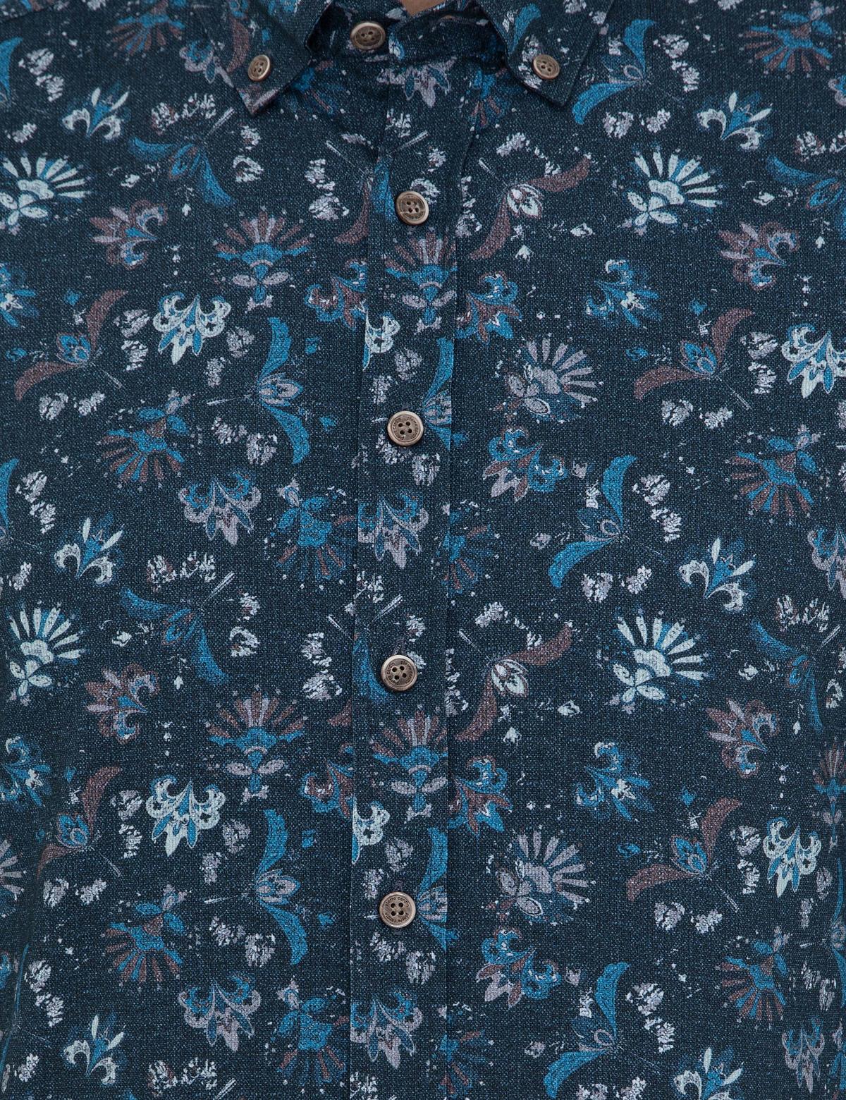 İndigo Regular Fit Uzun Kollu Gömlek - 50238788001