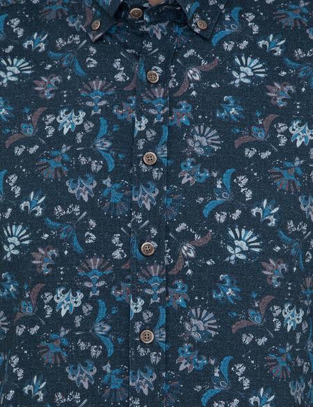 İndigo Regular Fit Uzun Kollu Gömlek - 50238788001