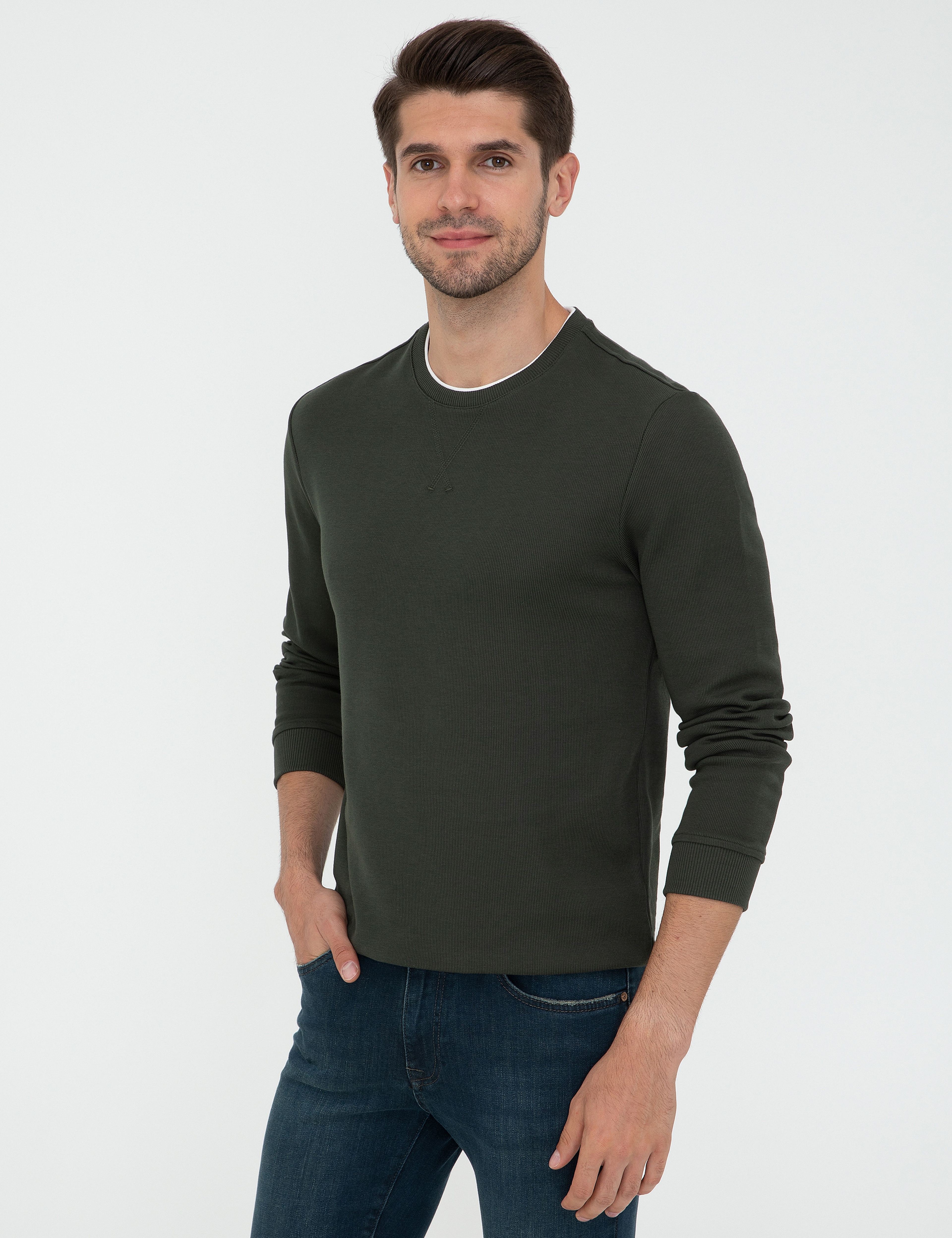 Haki Sweatshirt - Image 3
