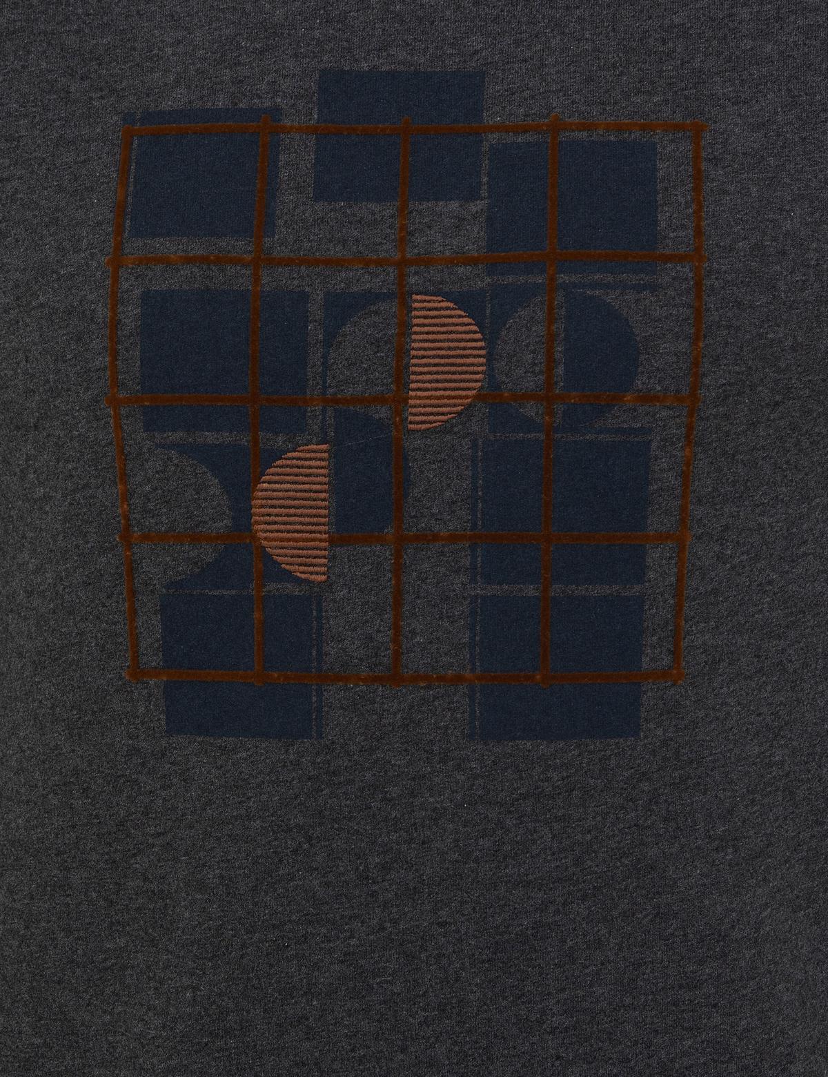 Antrasit Melanj Sweatshirt - 50240121023