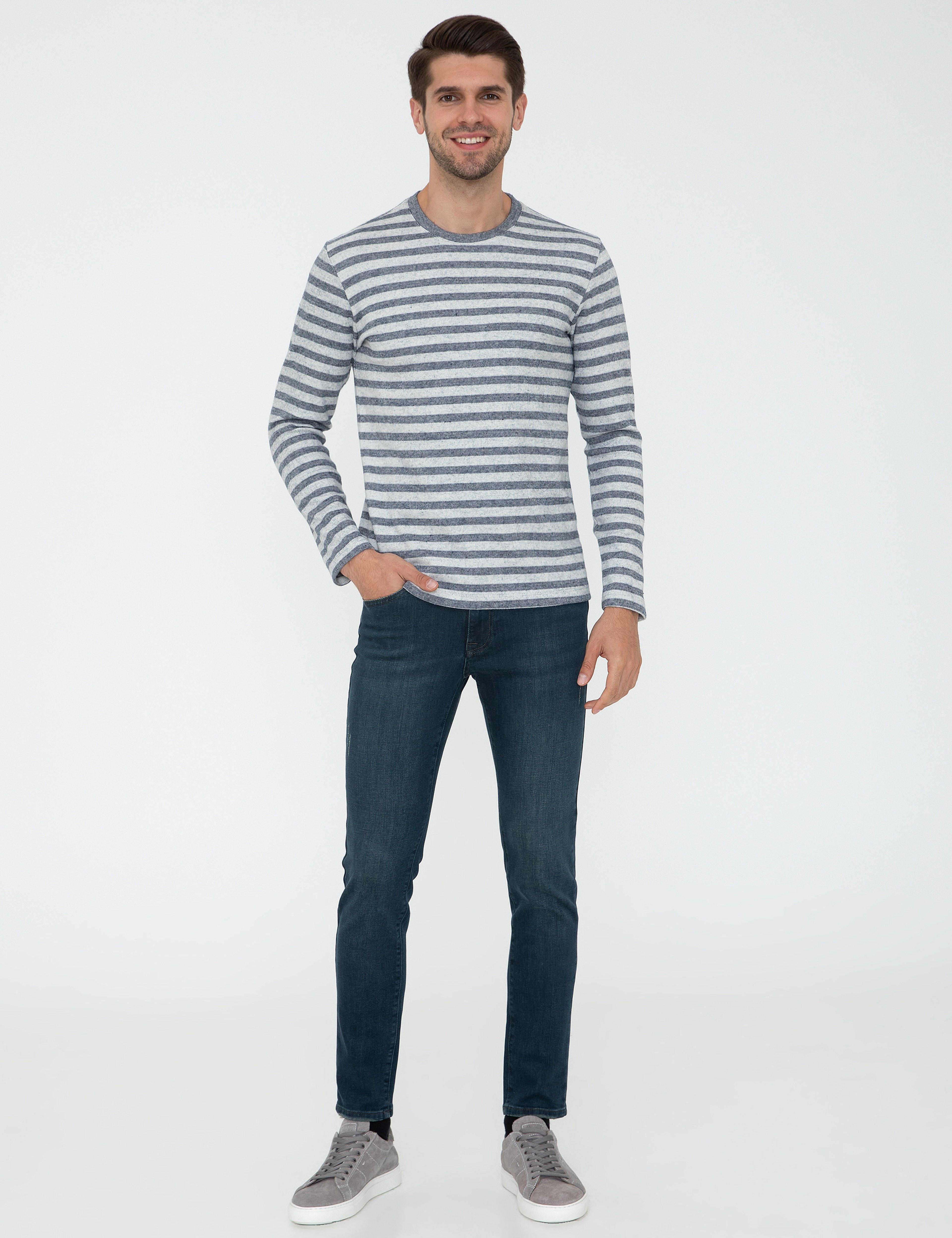 Lacivert Sweatshirt - Image 5