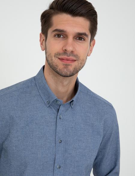 Mavi Slim Fit Uzun Kollu Gömlek - 50238794002