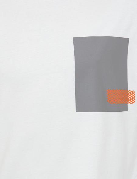 Ekru Oversize Bisiklet Yaka Tişört - 50240516007