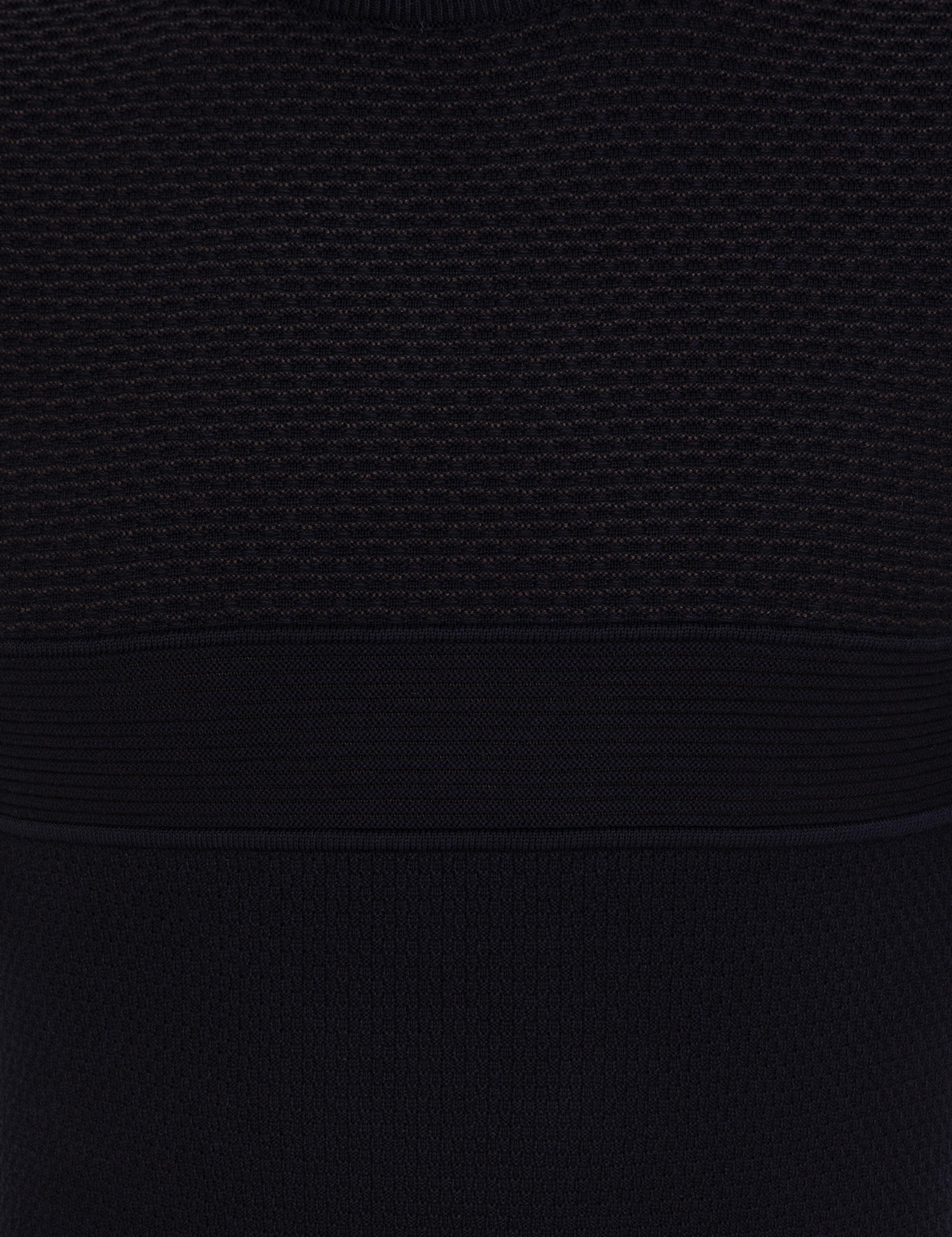 Lacivert Slim Fit Yarım Balıkçı Yaka Triko Kazak