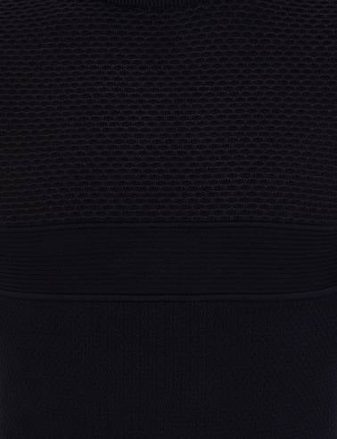 Lacivert Slim Fit Yarım Balıkçı Yaka Triko Kazak