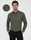 Haki Slim Fit Oxford Gömlek