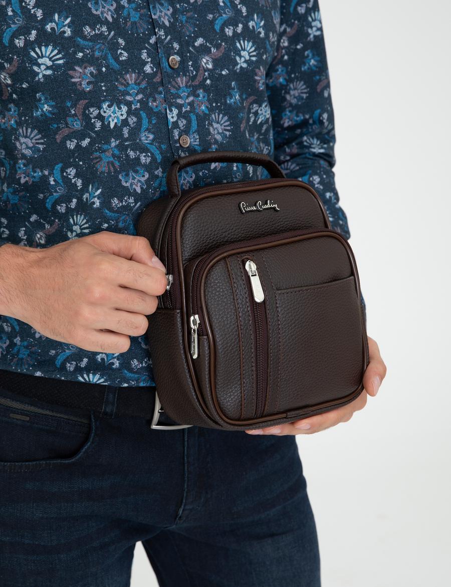 Erkek Kahverengi El Çantası