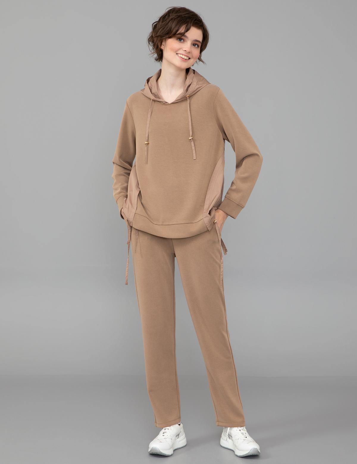 Kahverengi Regular Fit Sweatshirt - 50244951006