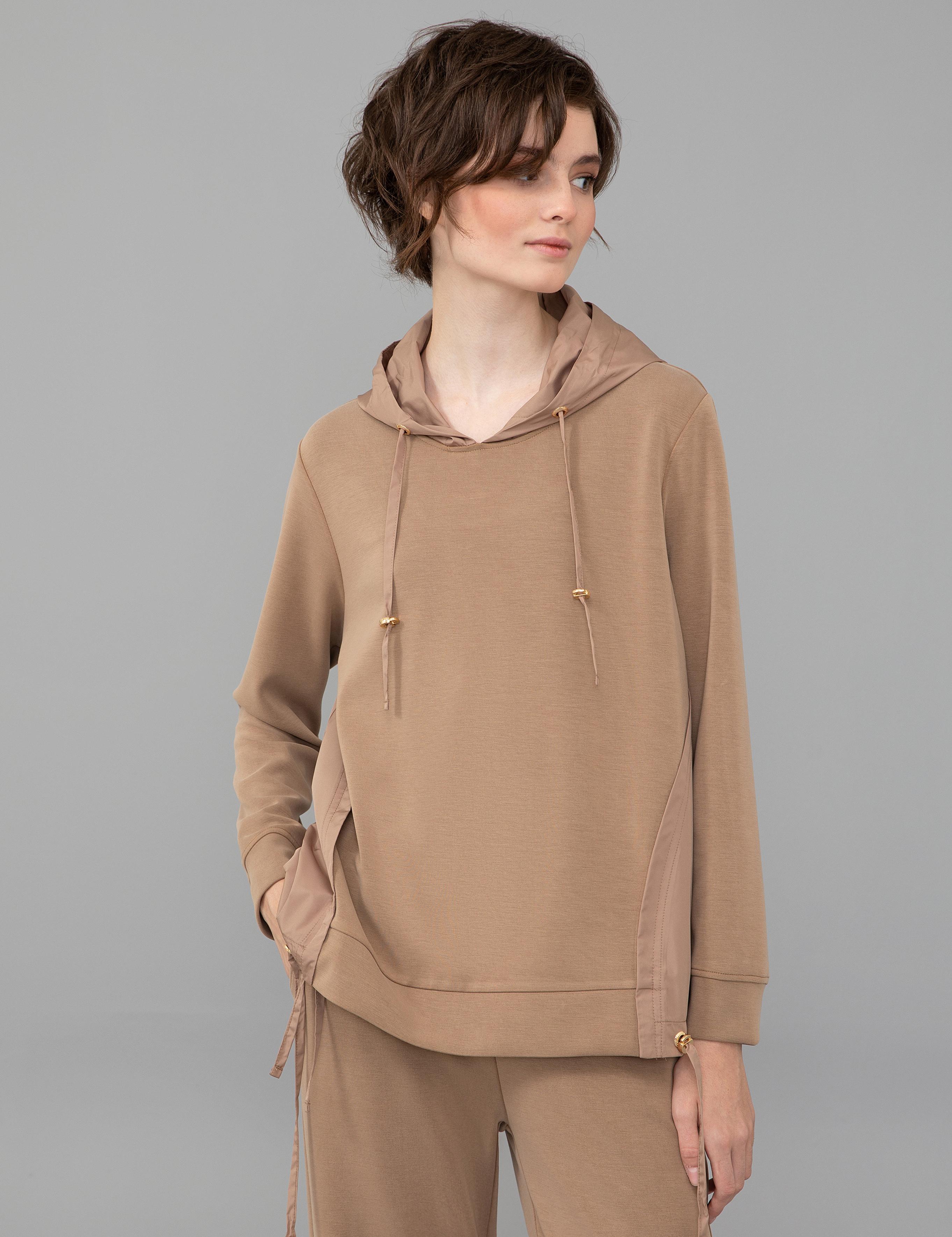 Kahverengi Regular Fit Sweatshirt