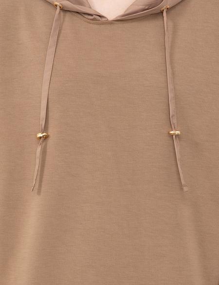 Kahverengi Regular Fit Sweatshirt - 50244951006