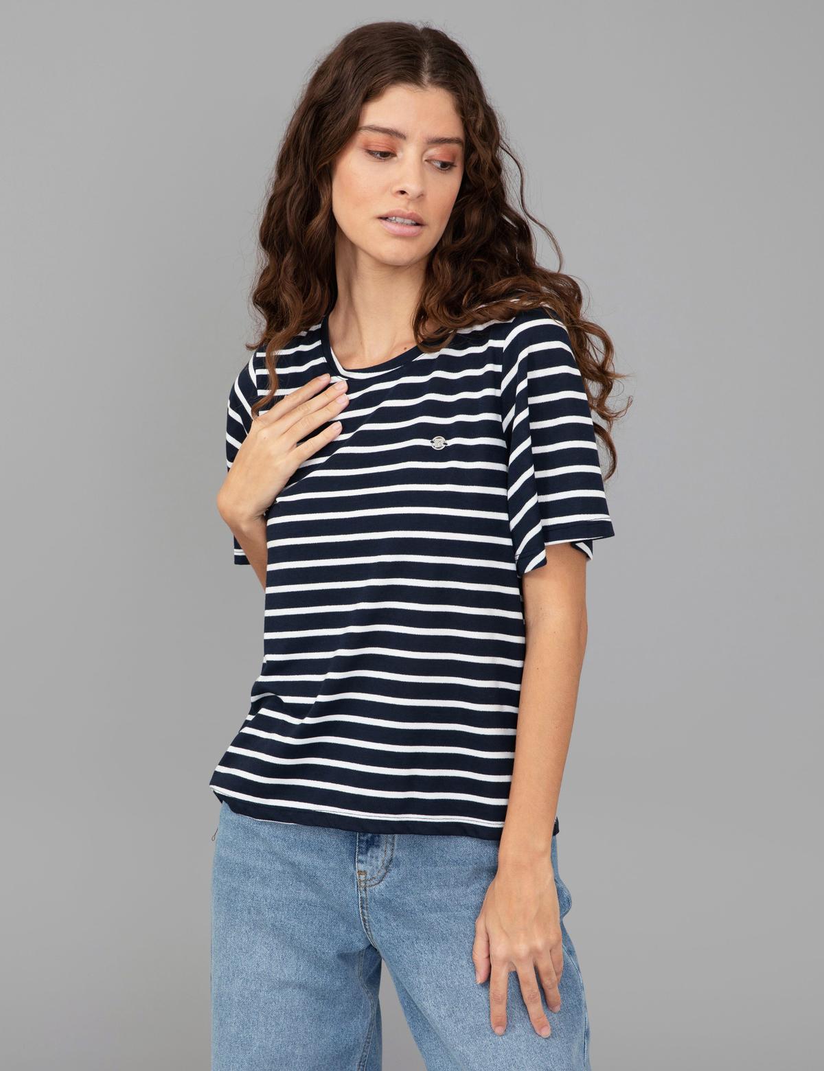 Lacivert Tişört - 50246089003