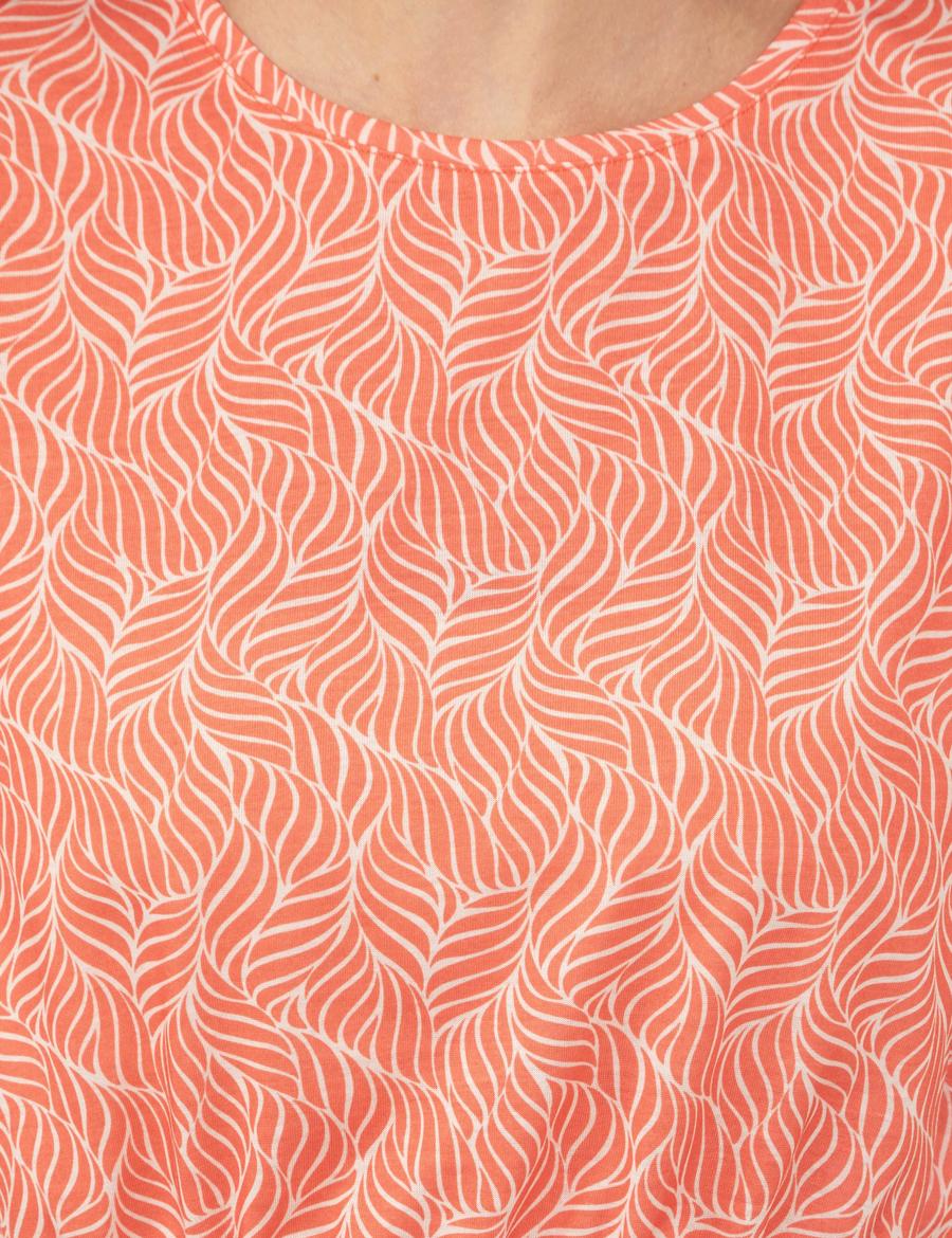 Turuncu Crop Top Tişört