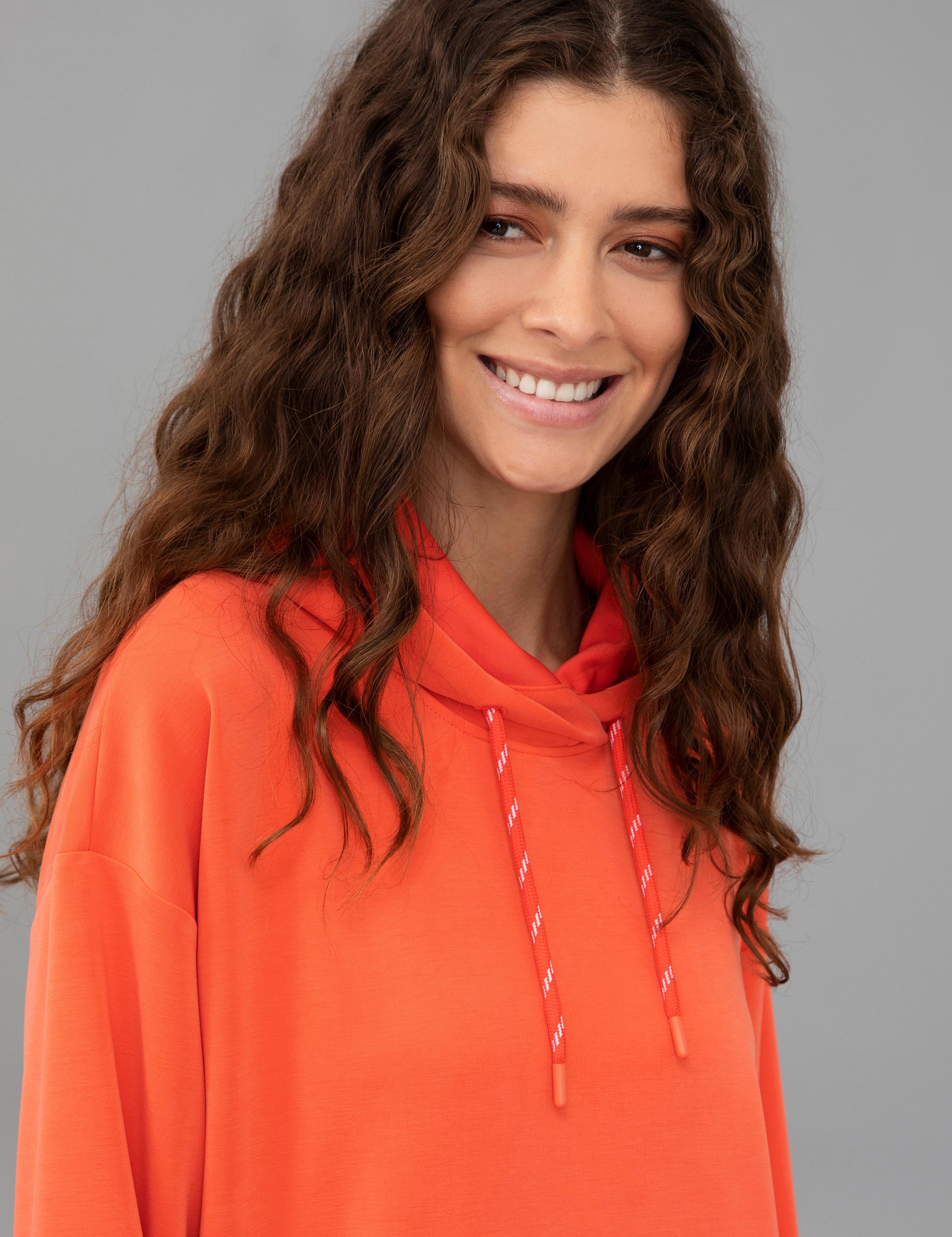 Nar Çiçeği Standart Fit Sweatshirt