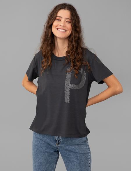 Antrasit Regular Fit Tişört - 50244923010