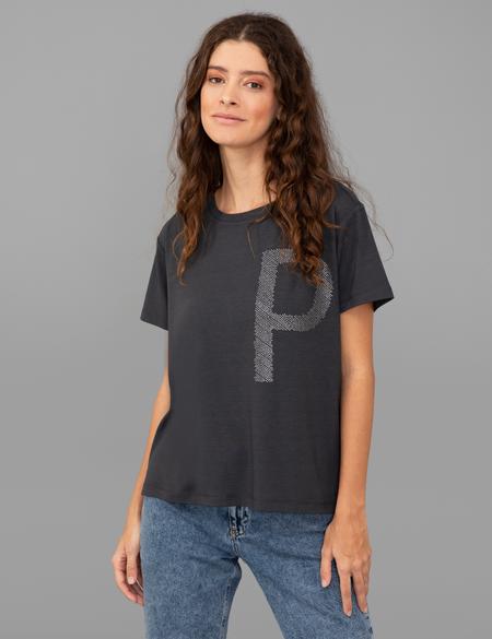 Antrasit Regular Fit Tişört - 50244923010