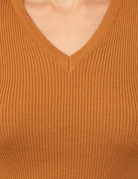 Safran Slim Fit Basic Kazak - 50244699017