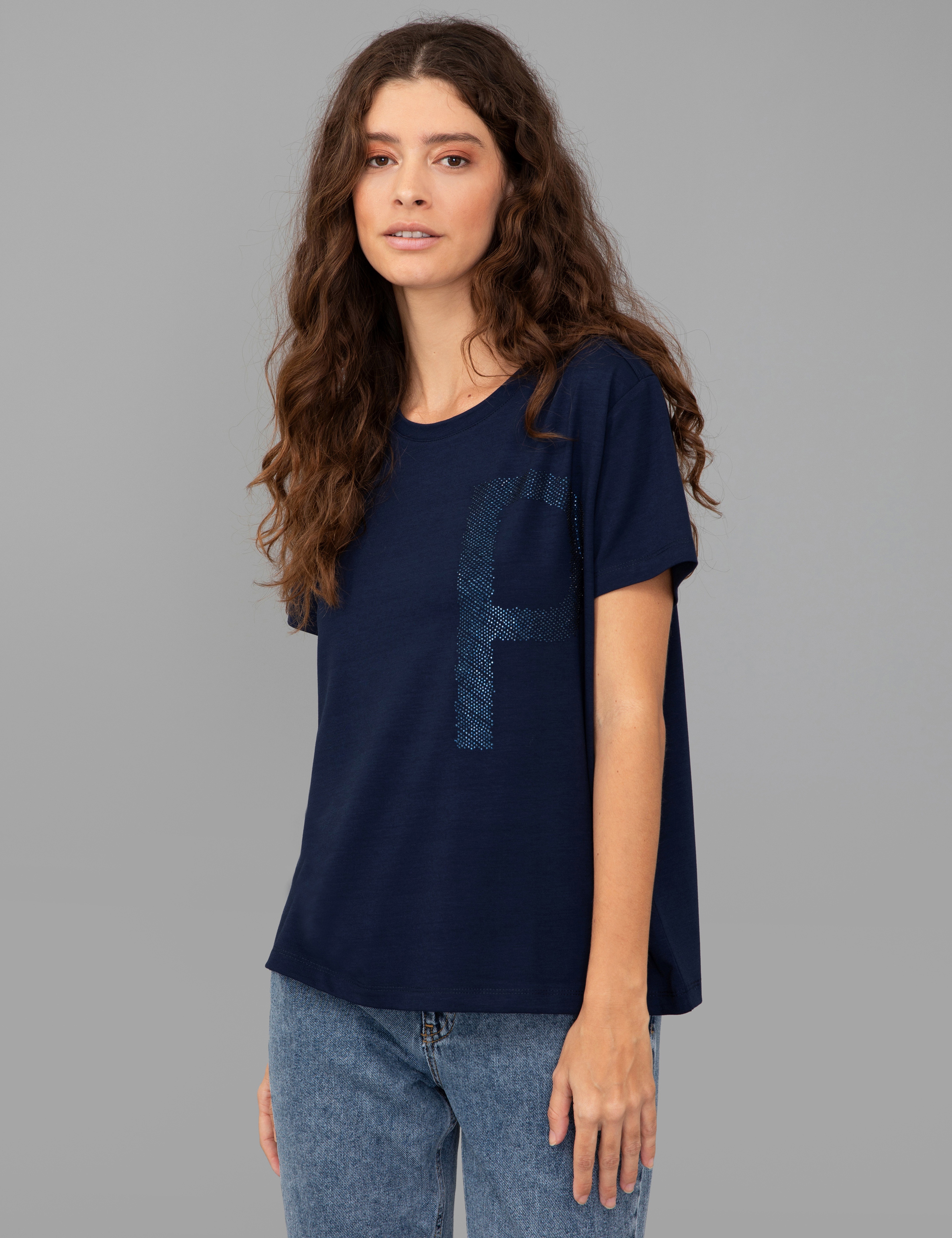 Lacivert Regular Fit Tişört