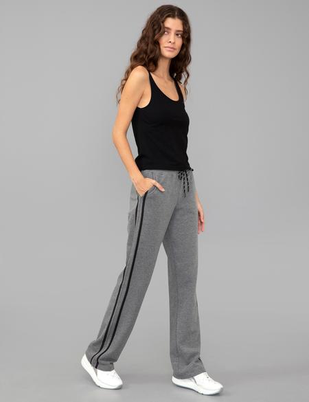 Antrasit Melanj Flare Fit Eşofman Altı - 50244963001