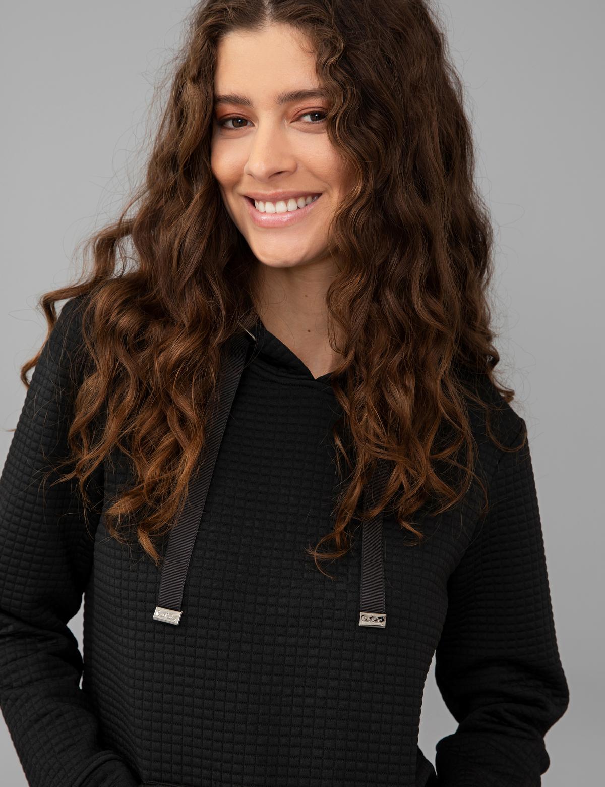 Siyah Regular Fit Sweatshirt - 50248147012