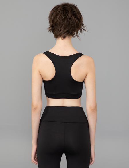 Siyah Crop Top Bustiyer - 50249981006