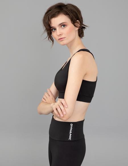 Siyah Crop Top Bustiyer - 50249981006