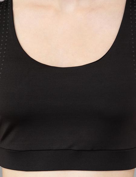 Siyah Crop Top Bustiyer - 50249981006