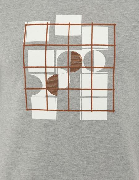 Açık Gri Melanj Sweatshirt - 50240121037