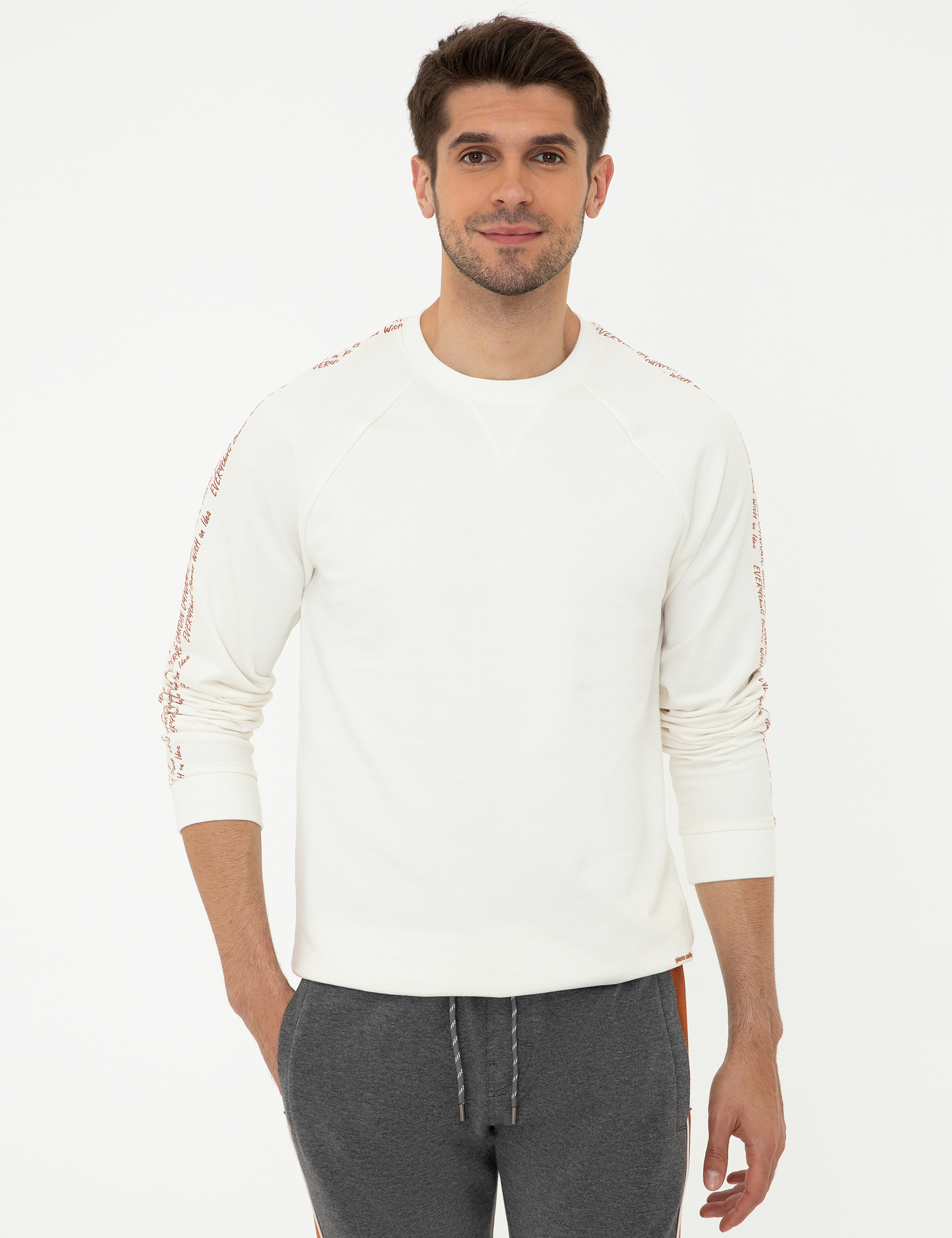 Ekru Sweatshirt - Image 1