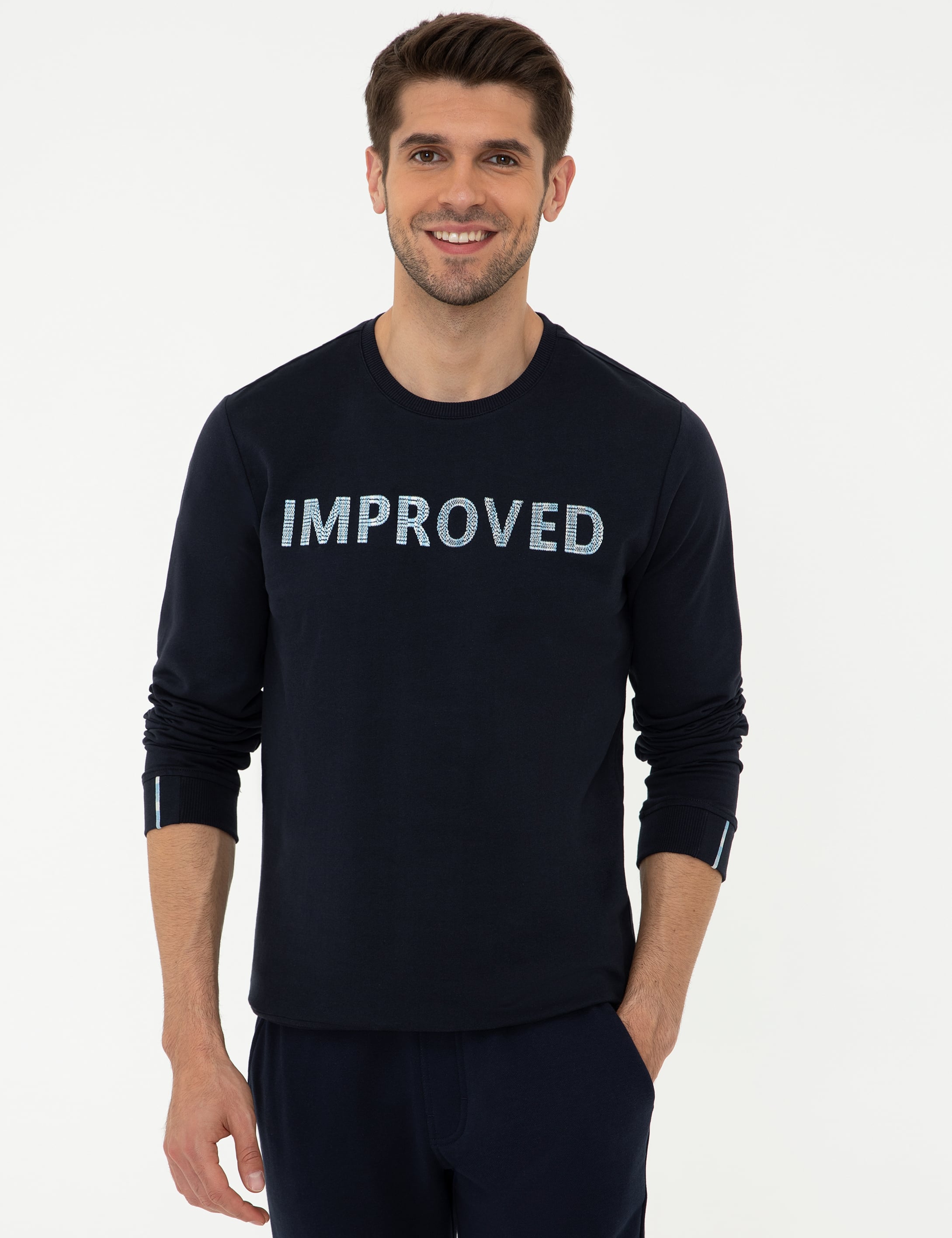 Lacivert Sweatshirt
