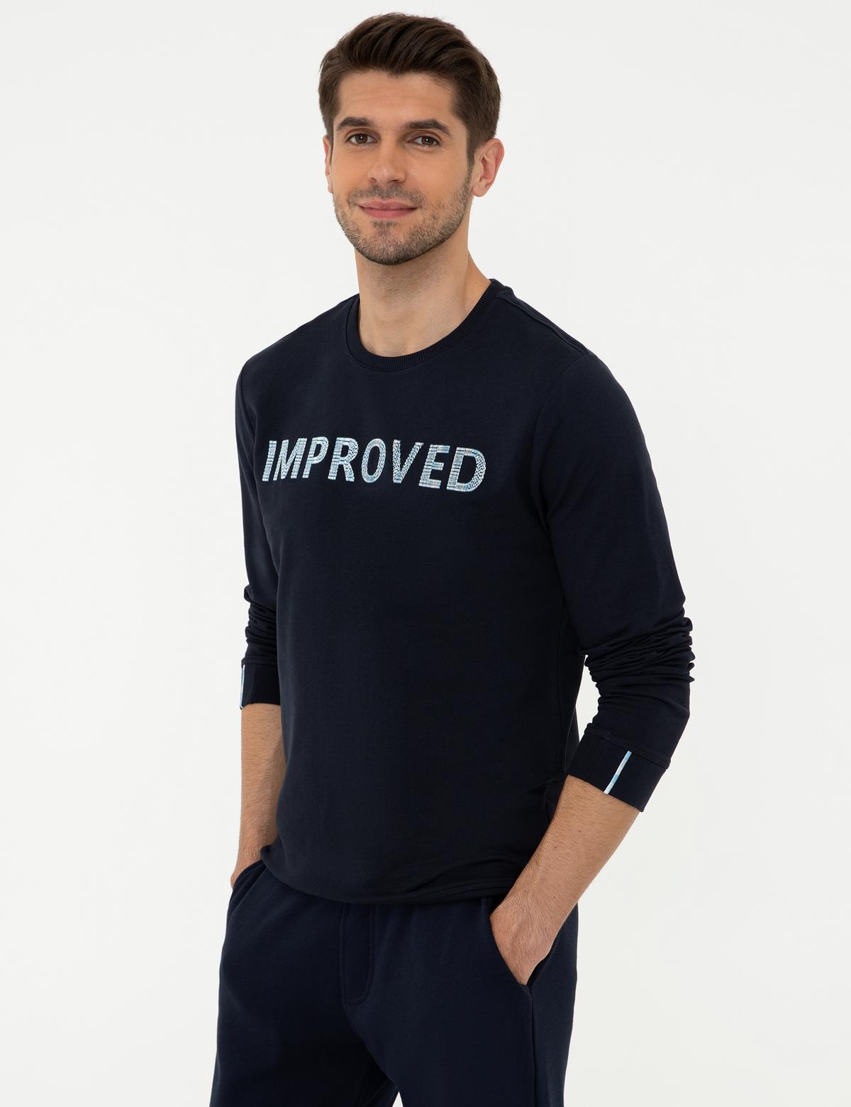 Lacivert Sweatshirt - 50240110014