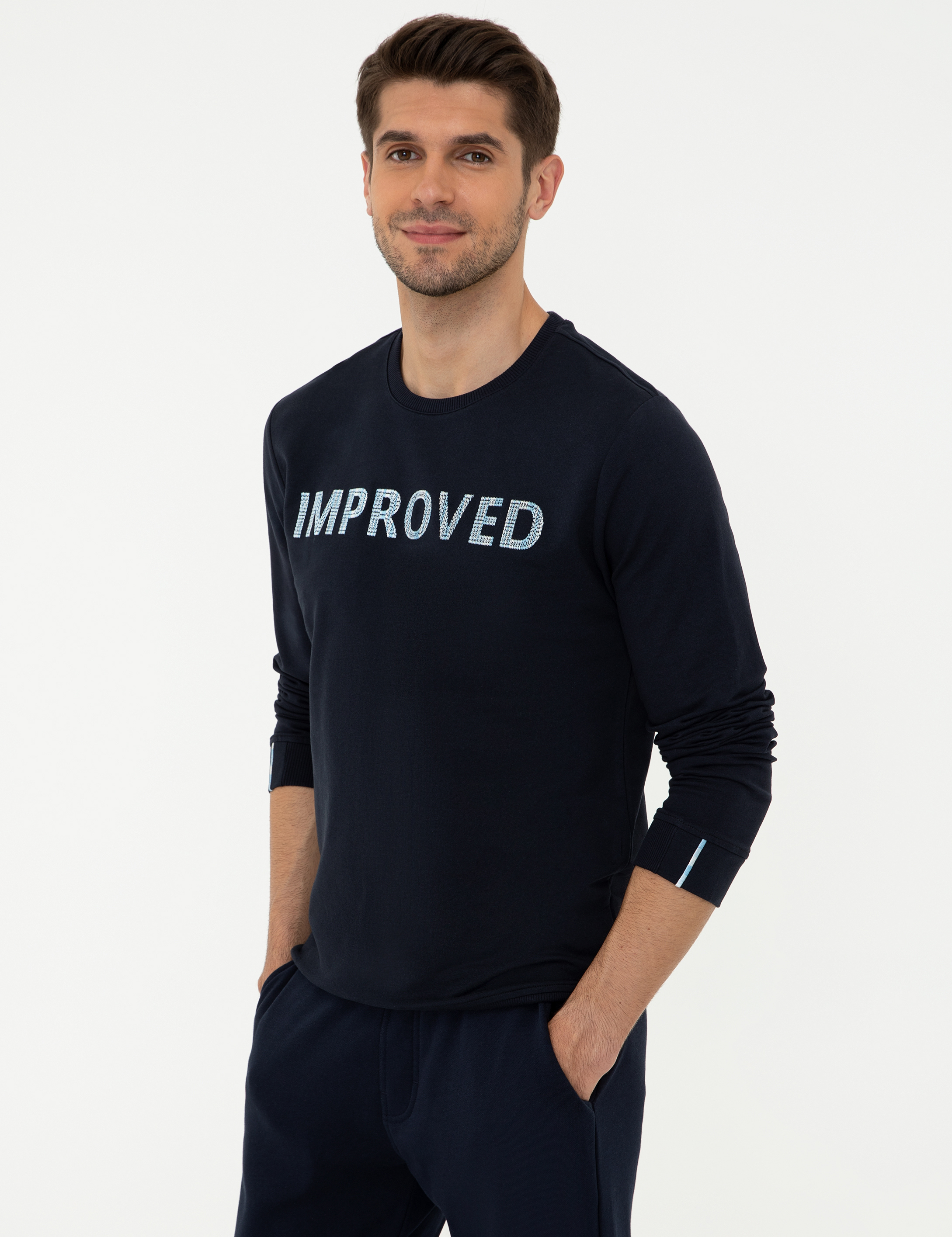 Lacivert Sweatshirt - Image 3