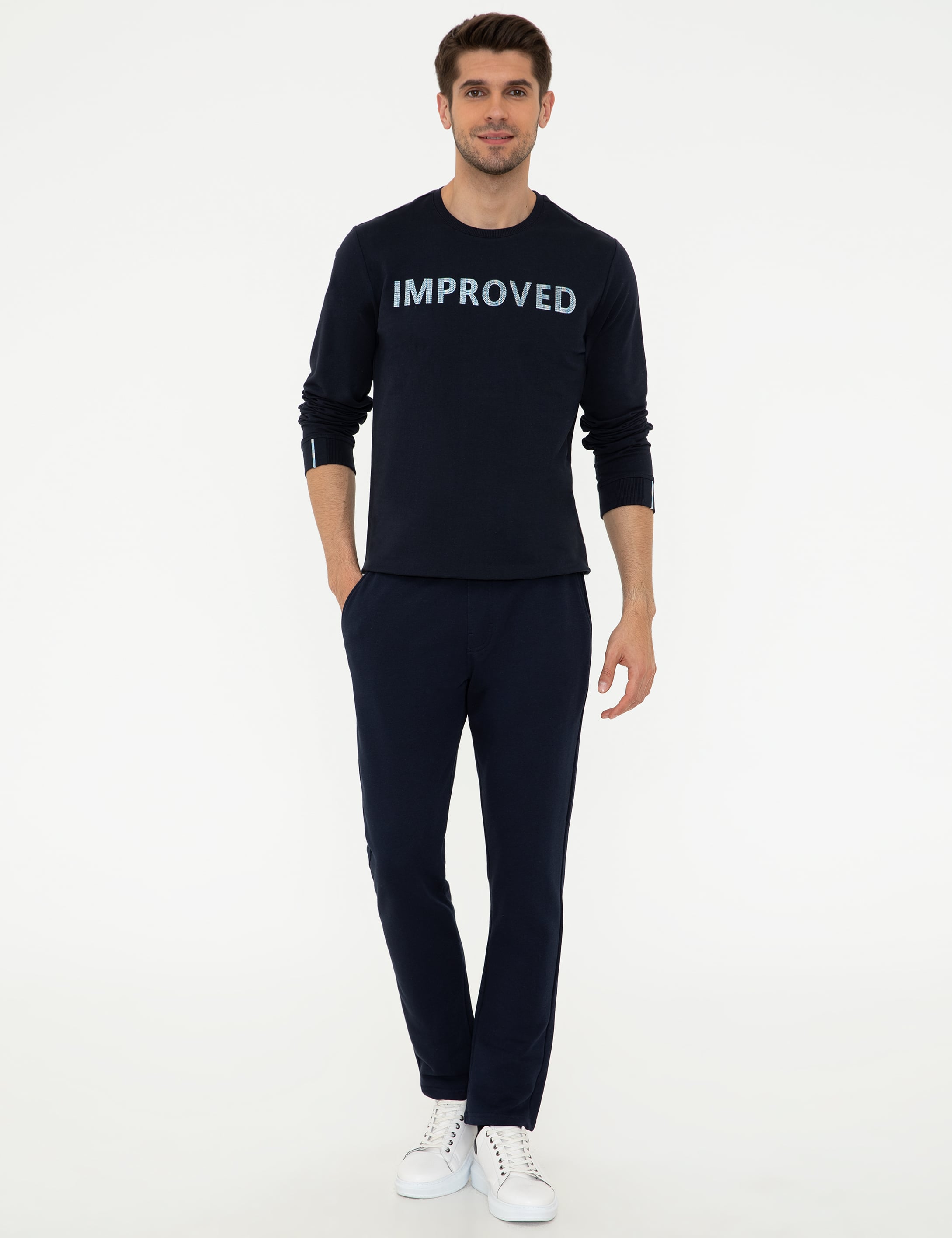 Lacivert Sweatshirt