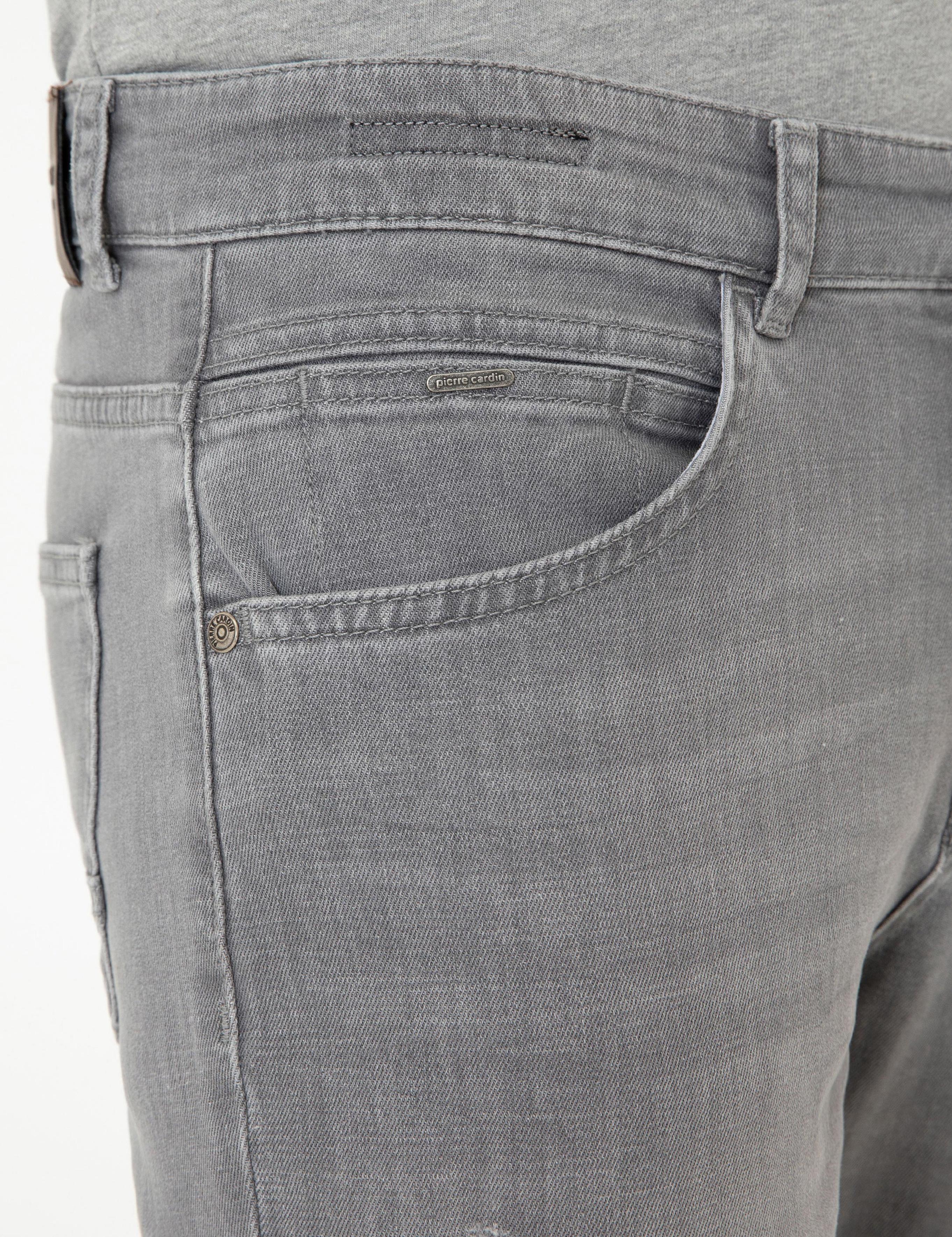 Gri Slim Fit Jean Pantolon