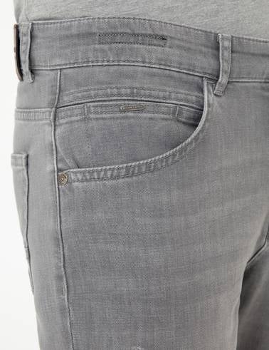 Gri Slim Fit Jean Pantolon