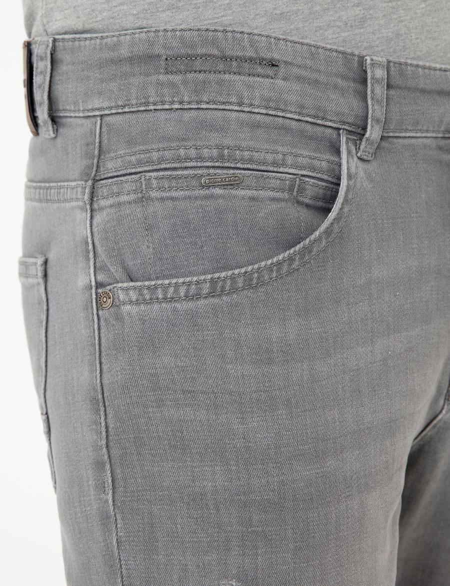 Gri Slim Fit Jean Pantolon