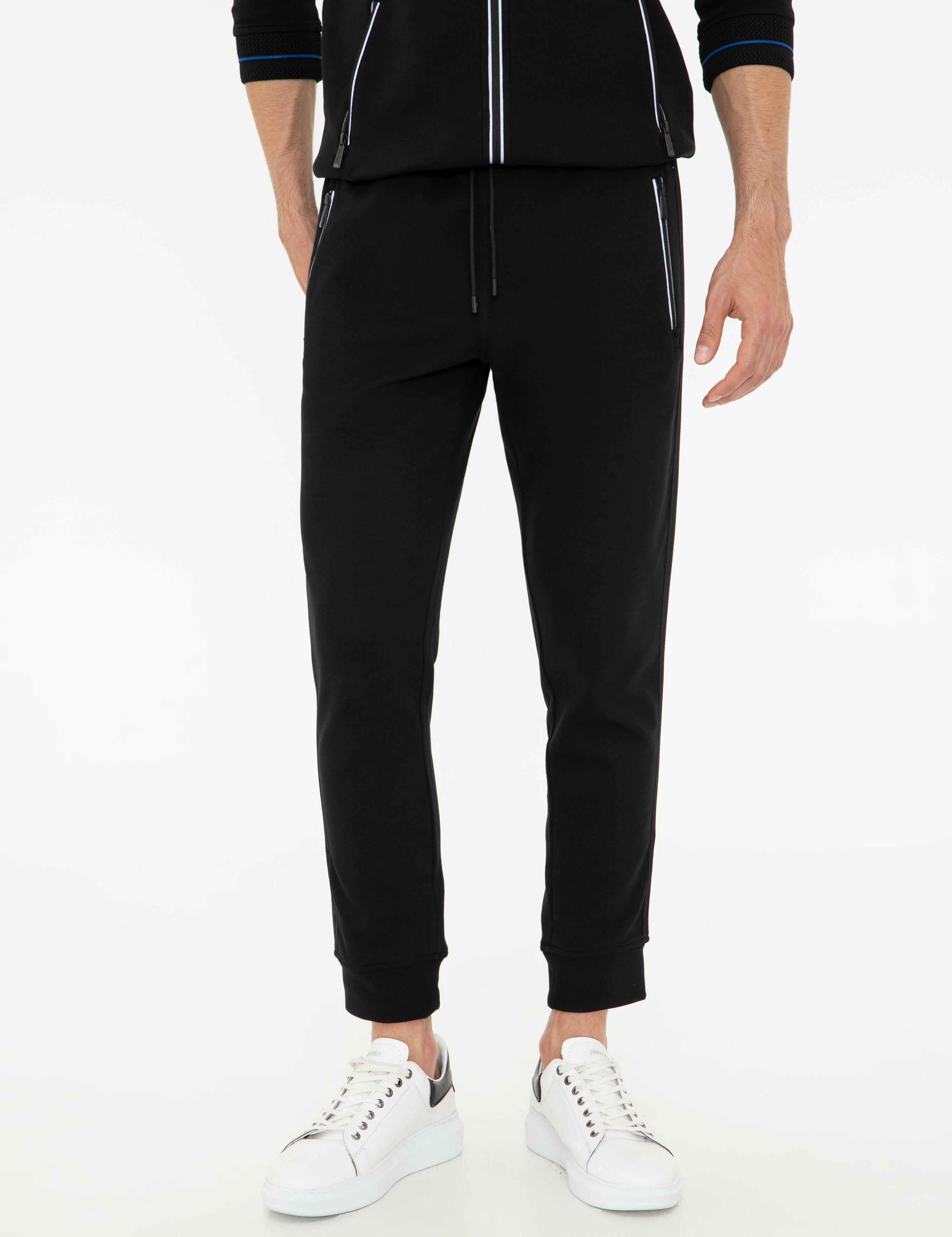 Siyah Ex. Slim Fit Eşofman Altı