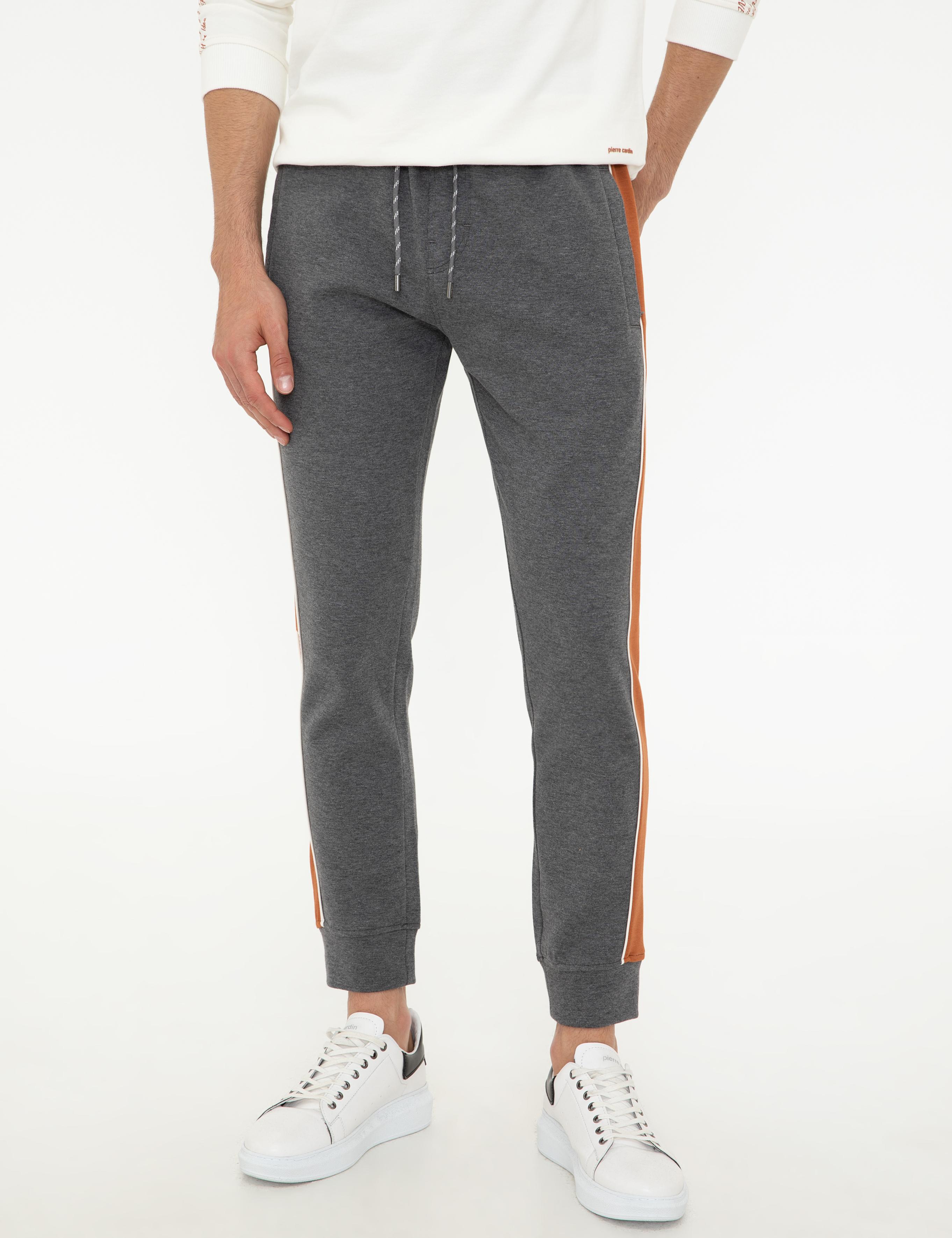 Gri Melanj Ex. Slim Fit Eşofman Altı