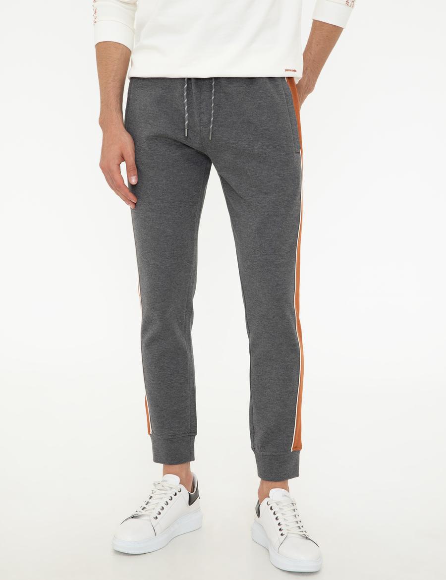 Gri Melanj Ex. Slim Fit Eşofman Altı