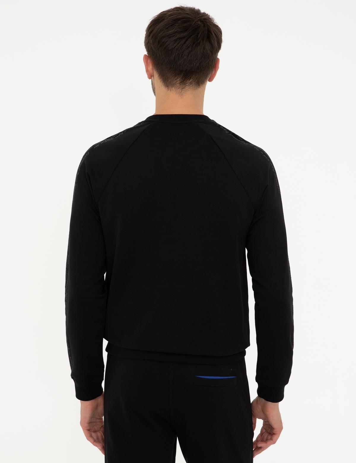 Siyah Sweatshirt - 50241386016