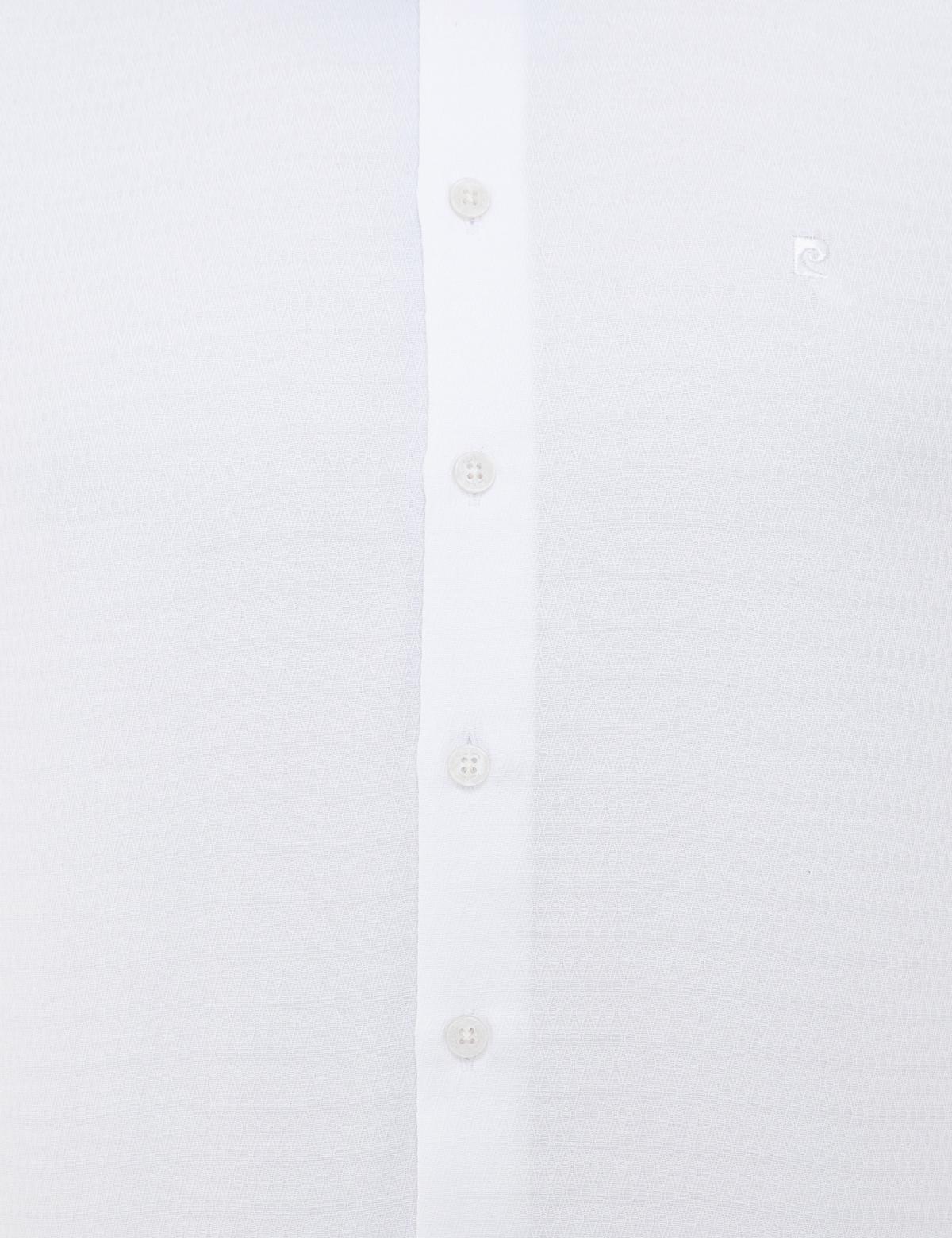 Beyaz Slim Fit Uzun Kollu Gömlek - 50241509003