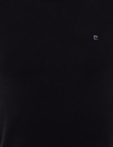 Lacivert Slim Fit Bisiklet Yaka Basic Triko Kazak - 50248582058