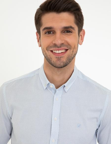 Beyaz Slim Fit Uzun Kollu Gömlek - 50209601001