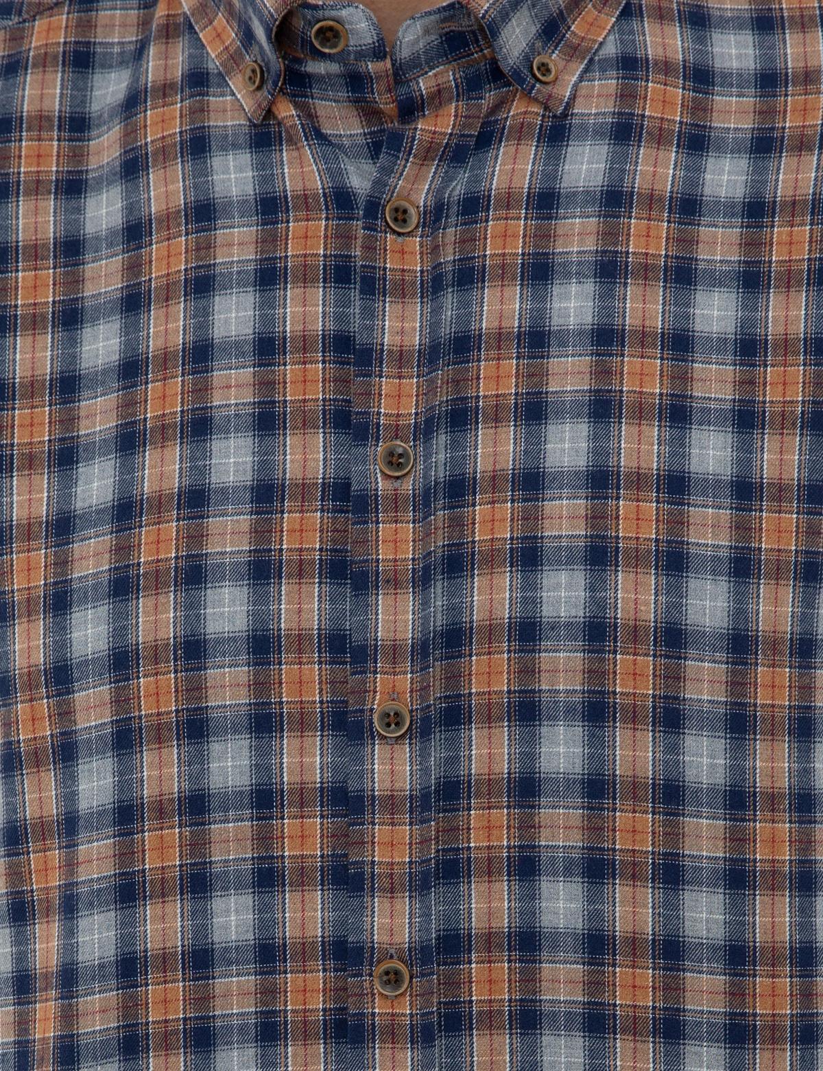 Kahverengi Regular Fit Uzun Kollu Gömlek - 50238780007