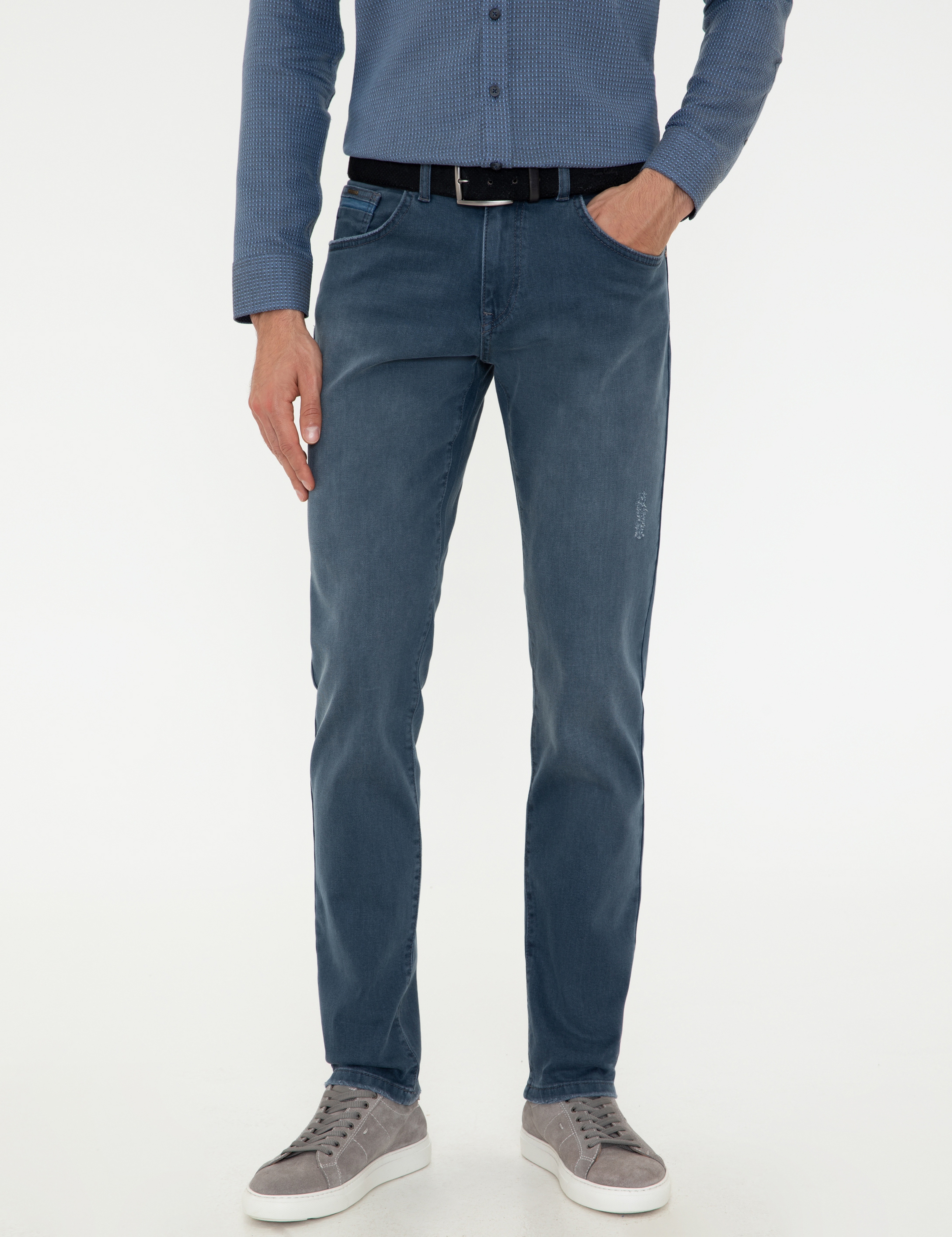 Saks Straight Fit Jean Pantolon - Image 2