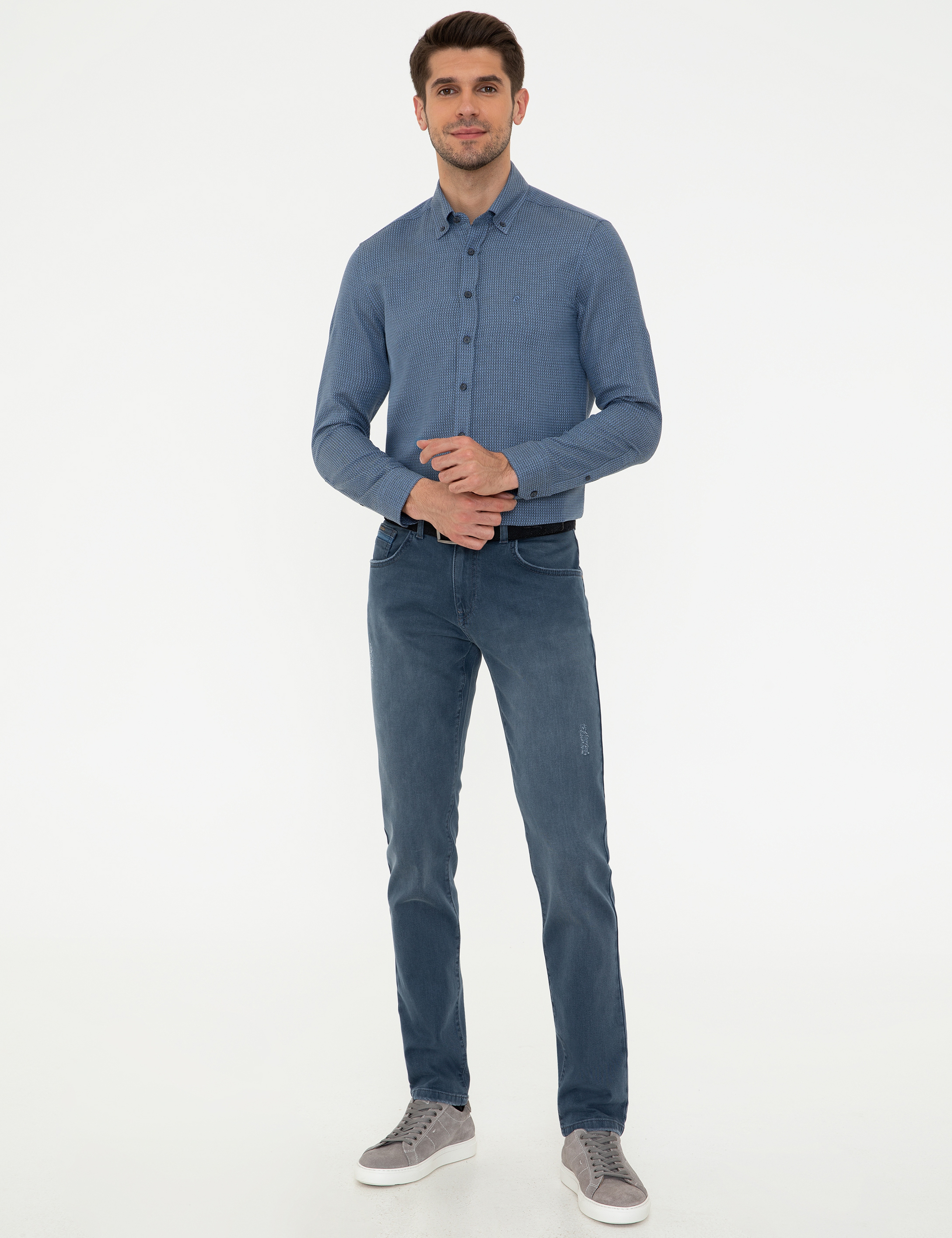 Saks Straight Fit Jean Pantolon - Image 1