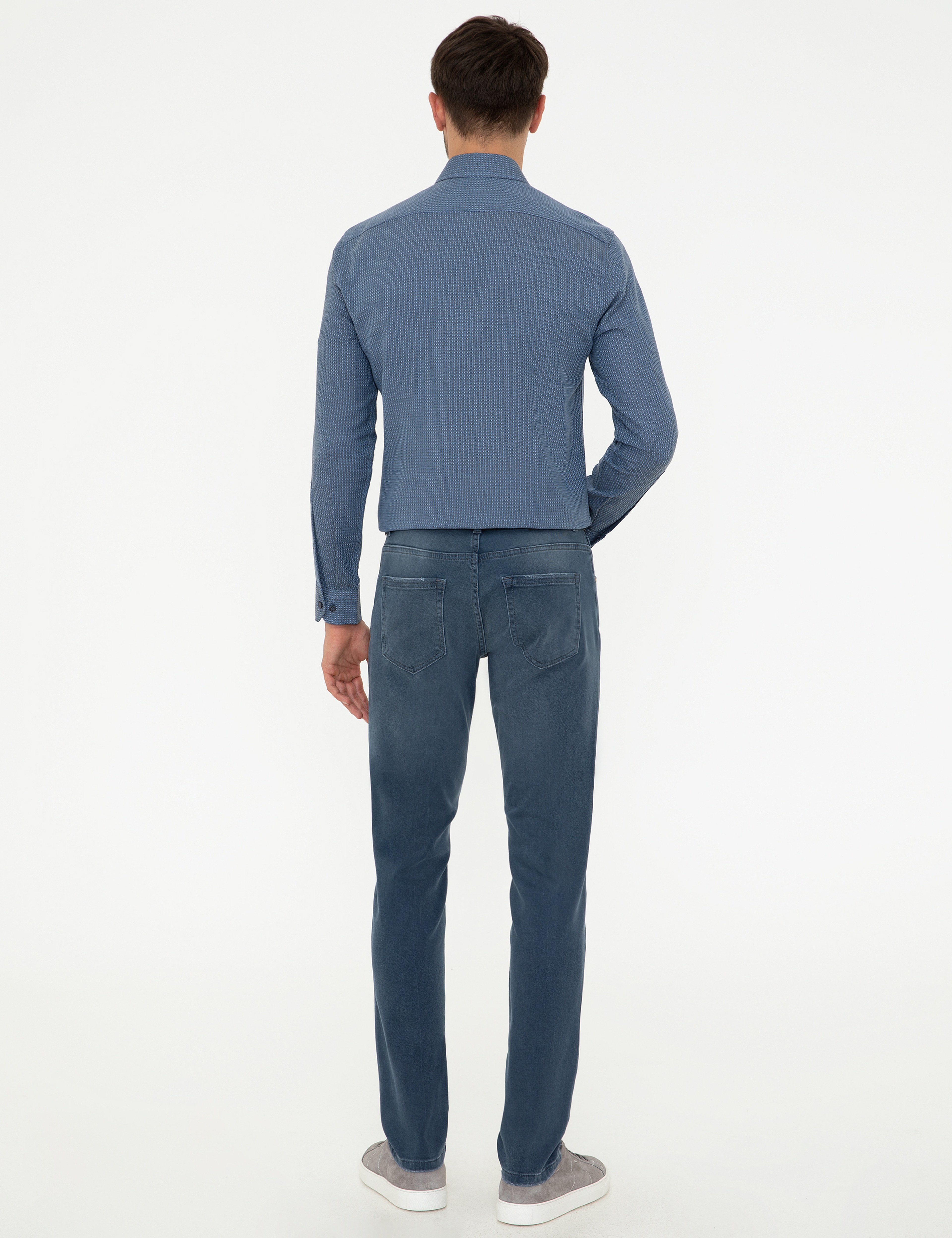 Saks Straight Fit Jean Pantolon - Image 4
